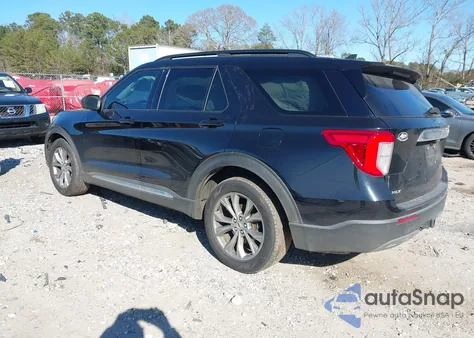 2023 Ford Explorer Xlt z USA, uszkodzony, nr VIN 1FMSK7DH9PGA94291